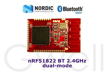 Nordic nRF51822  Dual-mode